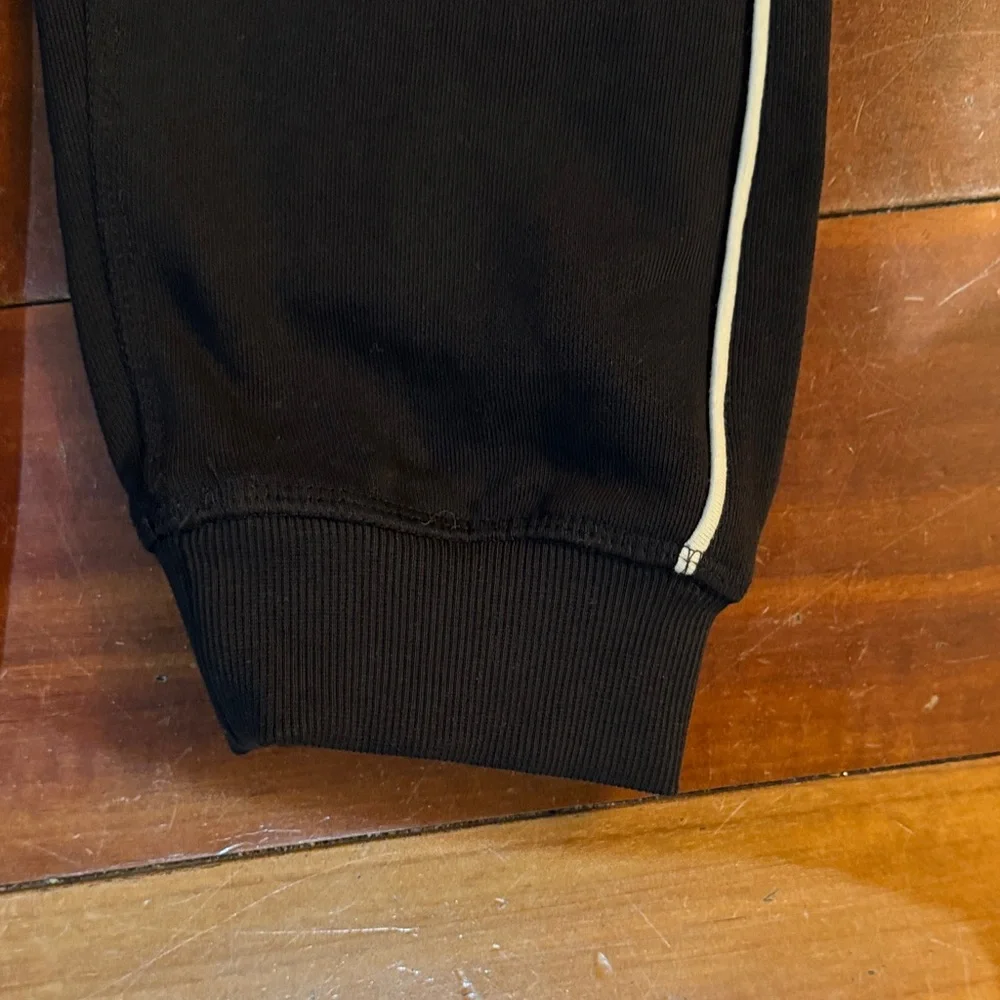 Next Direct Black and Cream Kids Joggers - Picture 9 of 9